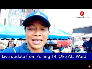 VIDEO: Live update from Polling 14, Oke Afa Ward