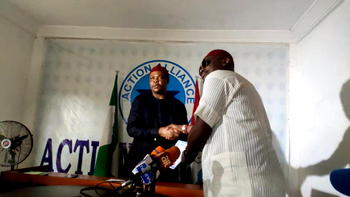 Anambra: Action Alliance presents Certificate of Return to guber candidate