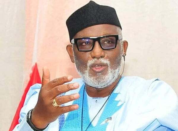 Count me out of 2023 Presidential race ― Akeredolu