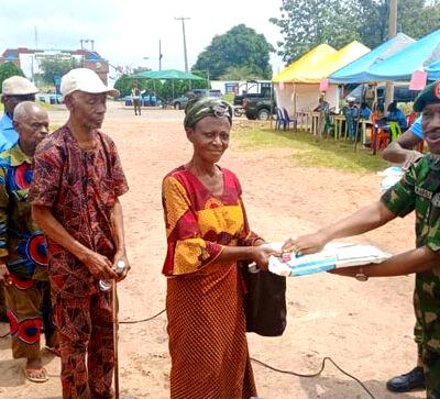 Weeks after siege, Army begins free medical outreach in Ohafia