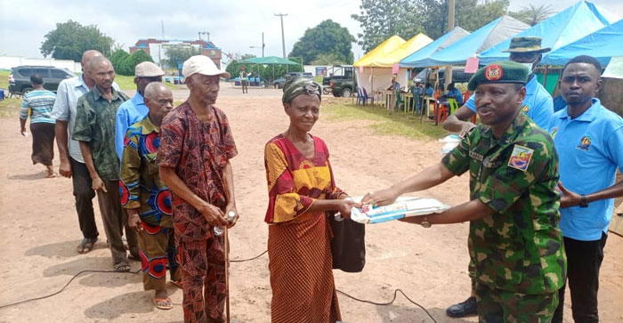 Weeks after siege, Army begins free medical outreach in Ohafia