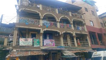 5-year-old boy dead, scores escape as 3-storey building collapses in Lagos
