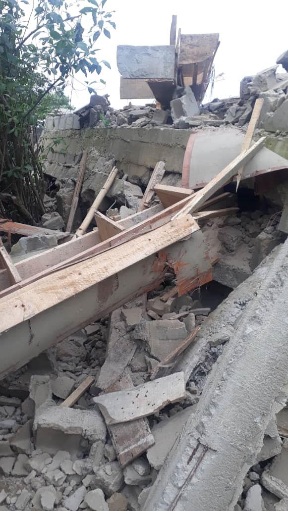 2-storey building under construction collapses, kills landlord in Lagos