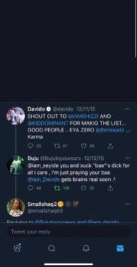 Buju tweets, Wizkid, Davido