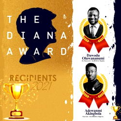 Two young Nigerians bag The Diana Award 2021