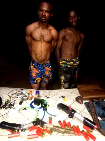 2 ESN ‘King of Dragon’ members captured in Imo