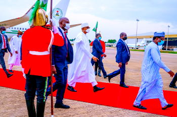 Buhari returns to Abuja from Daura