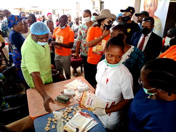 Rep Onyejeocha battles killer diseases among constituents, says Buhari doing well in health sector