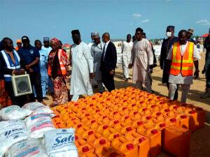 NEMA boss flags off food distribution in Borno IDPs camp