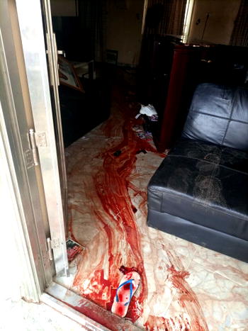 PHOTOS: Aftermath gunmen attack Sunday Igboho’s House in Ibadan