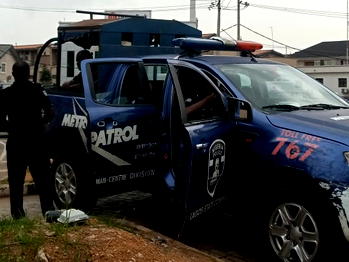 PHOTOS: It’s police affair at Allen Avenue as Yoruba Nation rally talks fade