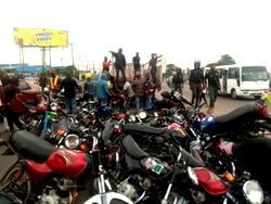Clampdown: Lagos taskforce impounds 104 “Okadas” over traffic violation