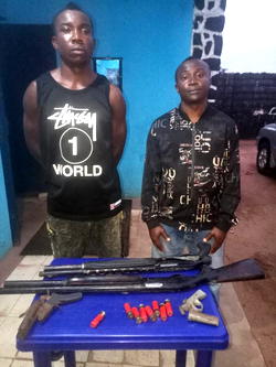 Police arrest 2 armed robbers in Imo