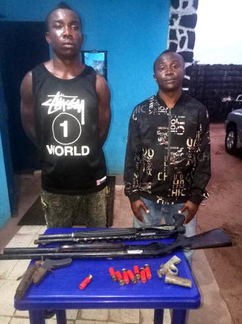 Police arrest 2 armed robbers in Imo