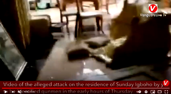 VIDEO: Sunday Igboho’s residence attacked by gunmen