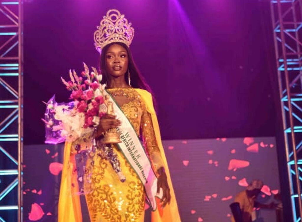 Mebine Ayibapreye wins Beauty of Africa International Pageant (Baip) 2021