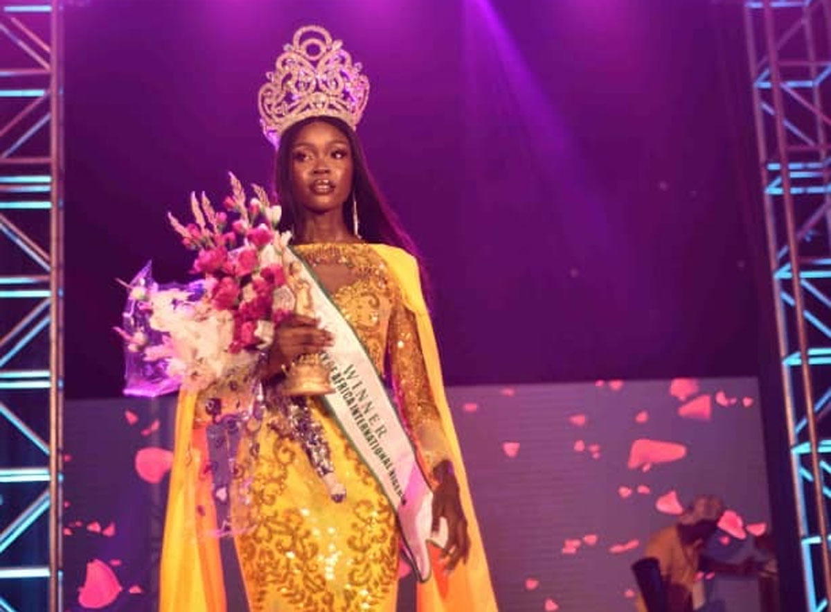 Mebine Ayibapreye Wins Beauty Of Africa International Pageant Baip 21