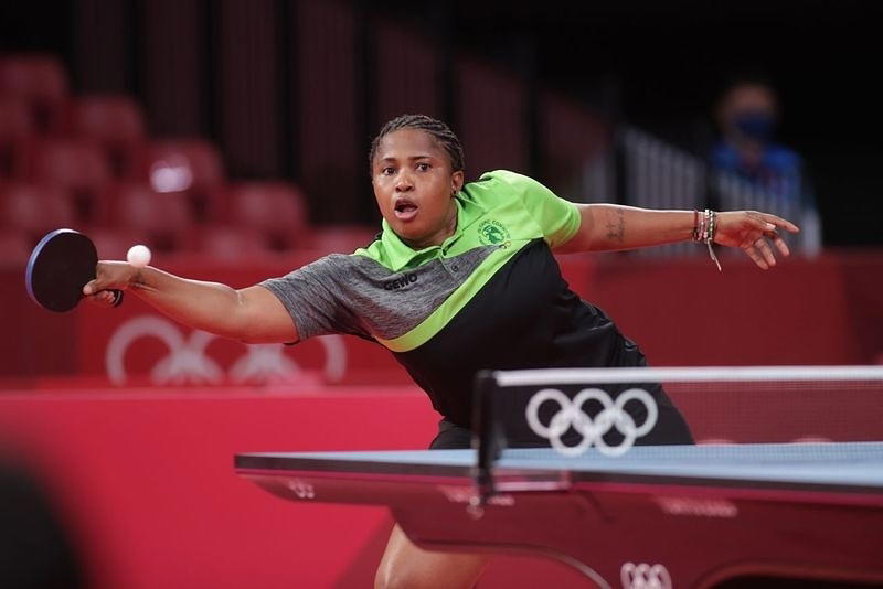 Edem bows out of table tennis women’s singles