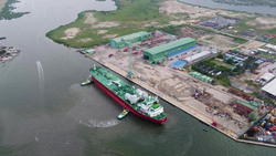Samsung resumes activities at SHI-MCI Yard as Pacific Ruby berths in Lagos