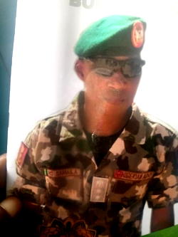 Military burial for Commanding Officer, COAS Intervention Battalion, Samaila Sankara killed by Boko Haram IED