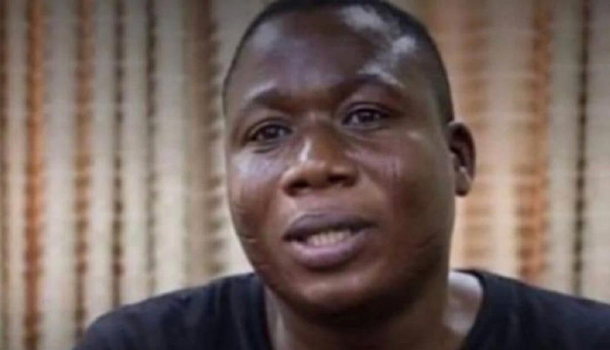 Video: Sunday Igboho praises Obasanjo, Soyinka, others after his release from Beninese custody