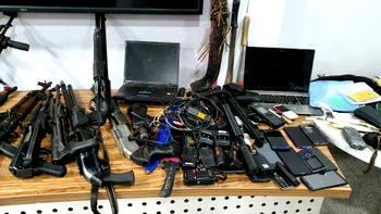 PHOTOS: Exhibits recovered from Sunday Igboho’s Soka residence
