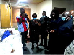 Delta SUBEB boss, others visit survivors of tanker accident
