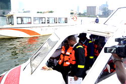 Over 40 passengers escape death as NIWA, others rescue sinking ferry