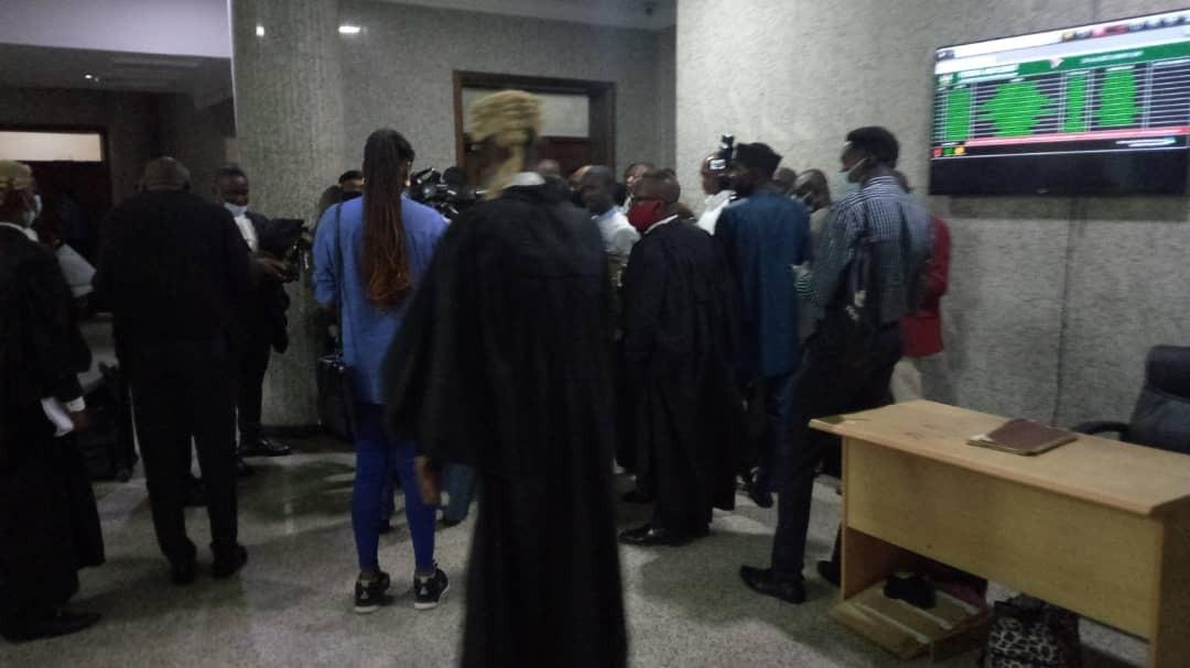 court2 PHOTO NEWS: See what is happening outside Abuja High Court over Kanu’s trial