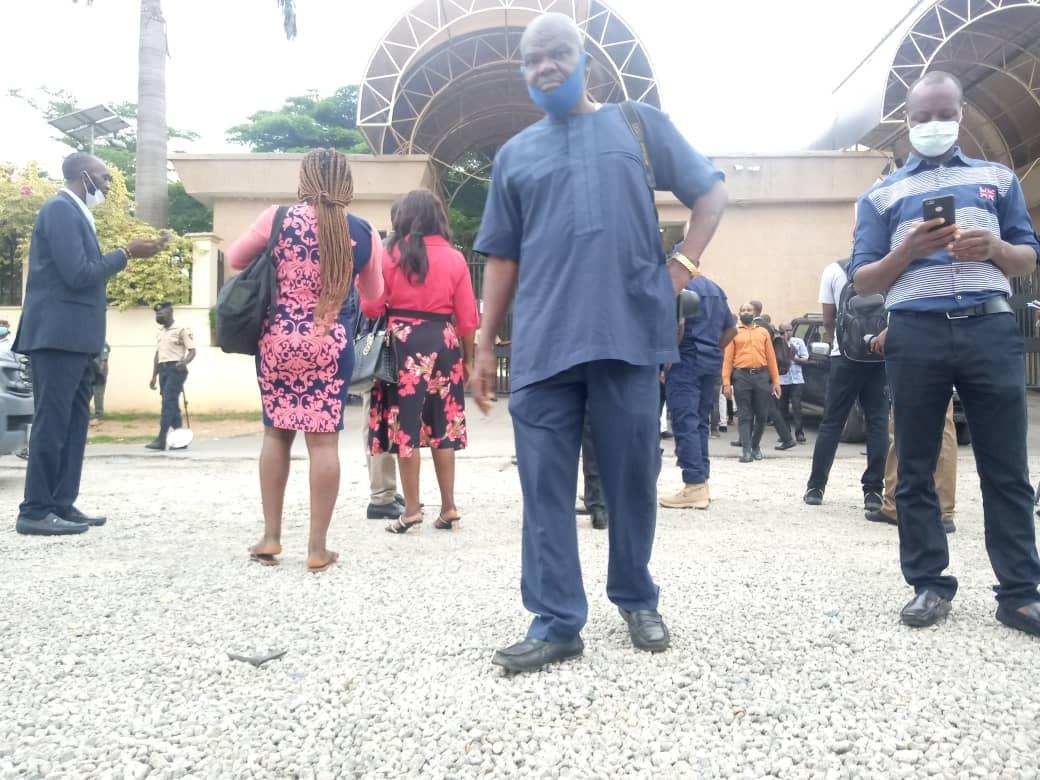 court3 PHOTO NEWS: See what is happening outside Abuja High Court over Kanu’s trial
