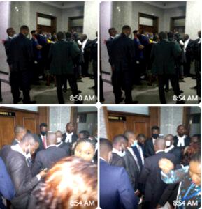 court4 PHOTO NEWS: See what is happening outside Abuja High Court over Kanu’s trial