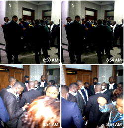 PHOTO NEWS: See what is happening outside Abuja High Court over Kanu’s trial
