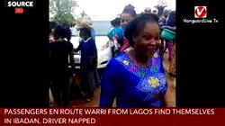 VIDEO: Passengers en route Warri from Lagos find themselves in Ibadan, driver nabbed