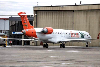 Emergency evacuation, as Ibom Air aircraft gets stuck on Lagos airport tarmac