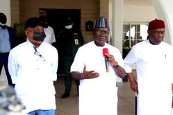 2023: Ortom hosts Wike, Secondus in Makurdi to reposition PDP