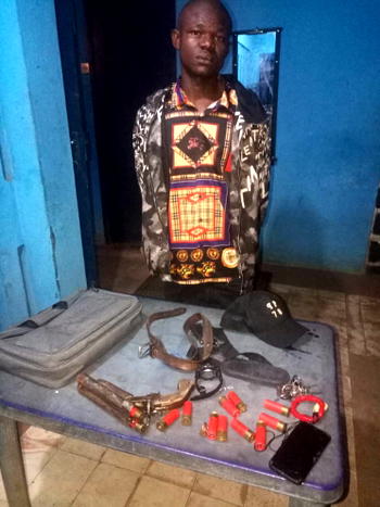 IPOB member arrested with arms, ammunition in Imo