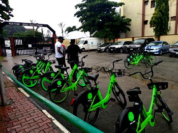 Carbon-monoxide reduction: Lagos launches bike share scheme