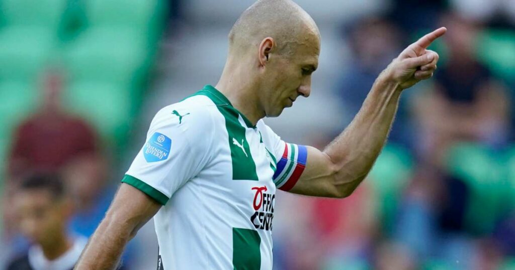 Robben retires again after inury-hit season with Groningen