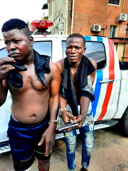 RRS nabs 2 robbery suspects at Oshodi