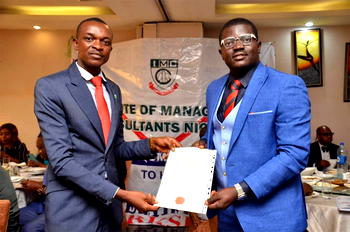 Ajayi Adeshina receives IMC Fellowship alongside Top Industries Professionals