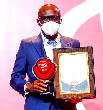 Encomiums as Sanwo-Olu receives Vanguard Personality of the Year award