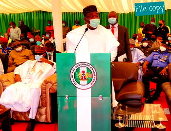 Ugwuanyi delivers NAMA’s VOR/DME access road in Emene