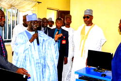 Zulum hails federal Lawmaker for serving constituent, commissions 300 housing units, ICT centre, school in Kaga Council