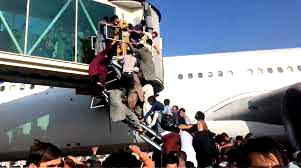 VIDEO: Chaos at Kabul nairport as Afghans flee after Taliban retook Afghanistan