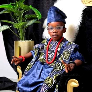 5-yr old Oyo-born kid bags chieftaincy title in Lagos