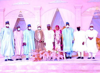 Marriage: Yusuf Buhari hosts father, father-in-law, others to luncheon