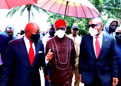 Okowa seeks wealthy Nigerians’ support in fighting insecurity