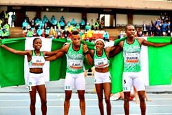 World Athletics U20 Championships: Team Nigeria finish 3rd with 4 gold medals