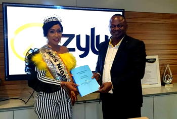 Nigerian beauty Queen, Evelyn Chukwujekwu unveiled as Zylus Group Brand Ambassador