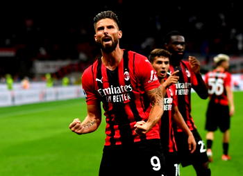 SERIE A: Giroud opens Milan account with brace in 4-1 win over Cagliari